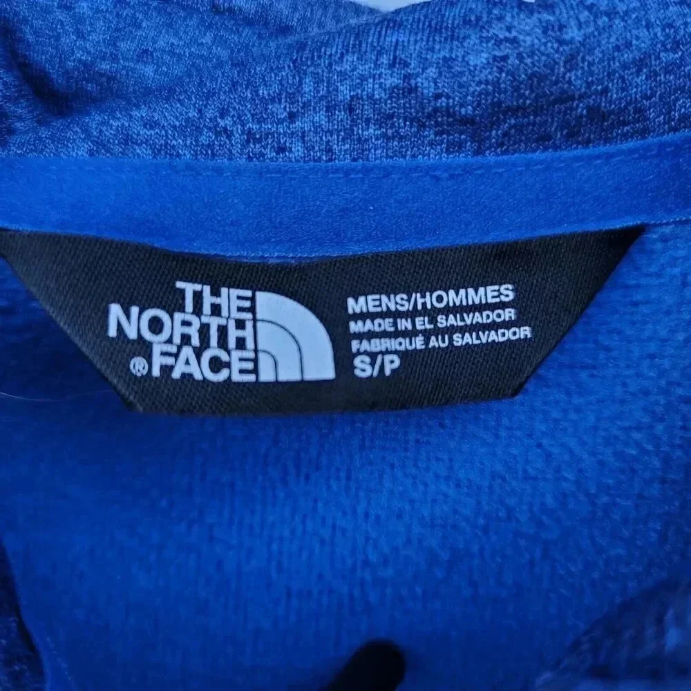 The North Face Blue Half Zip Sweatshirt Mens Sz Small